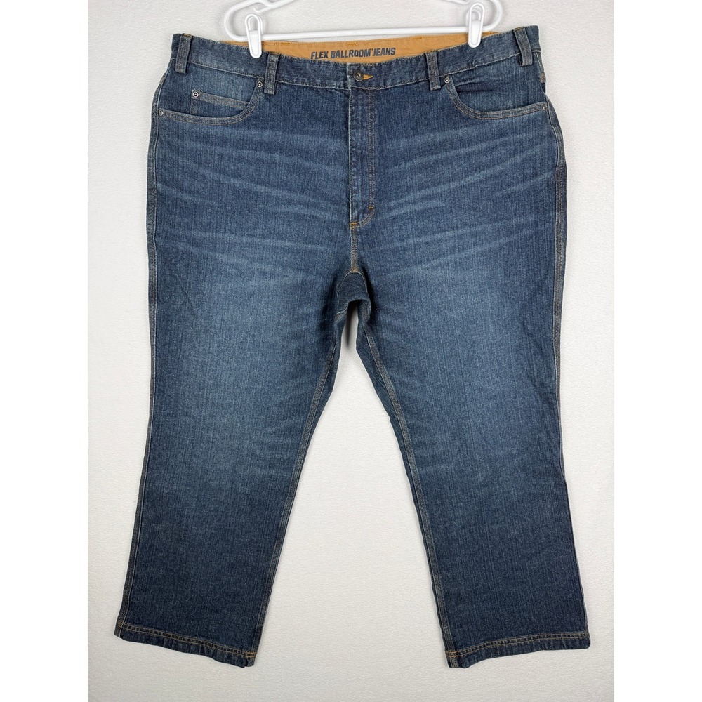 Duluth‎ Trading Co Flex Ballroom Jeans Mens 44x28 Relaxed Fit Denim Workwear